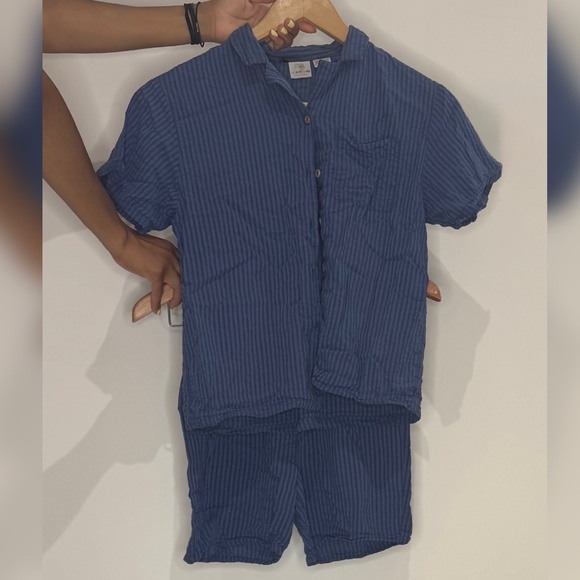 Zara Kids 2-Piece Set - Short Sleeve Shirt & Shorts - Size 9/10 - Picture 5 of 7